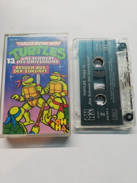 Teenage Mutant Hero Turtles Folge 13 Das Schwert des Universums/Besuch aus der Zukunft Transparent 849786-4 OHHA